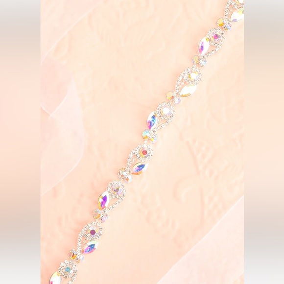 Crystal Ribbon Belt - Picture 3 of 5